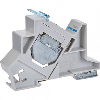 Патч-модуль HAGER RJ45 CAT6 STP для монтажа на DIN-рейку